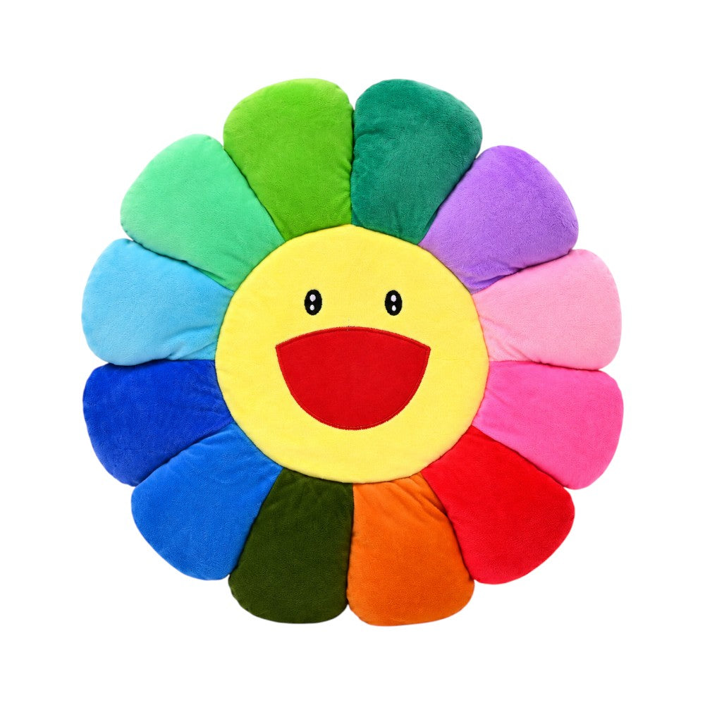 B001 RONGLECHENG STUFF SUNFLOWER EMOGI PILLOW IR