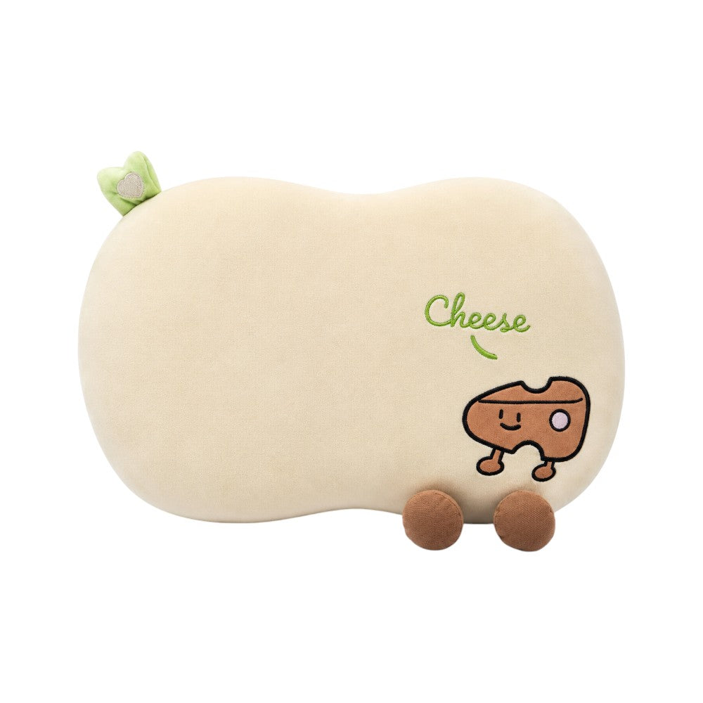 V082 RONGLECHENG STUFF KITTED CHEESE CAT PILLOW IR