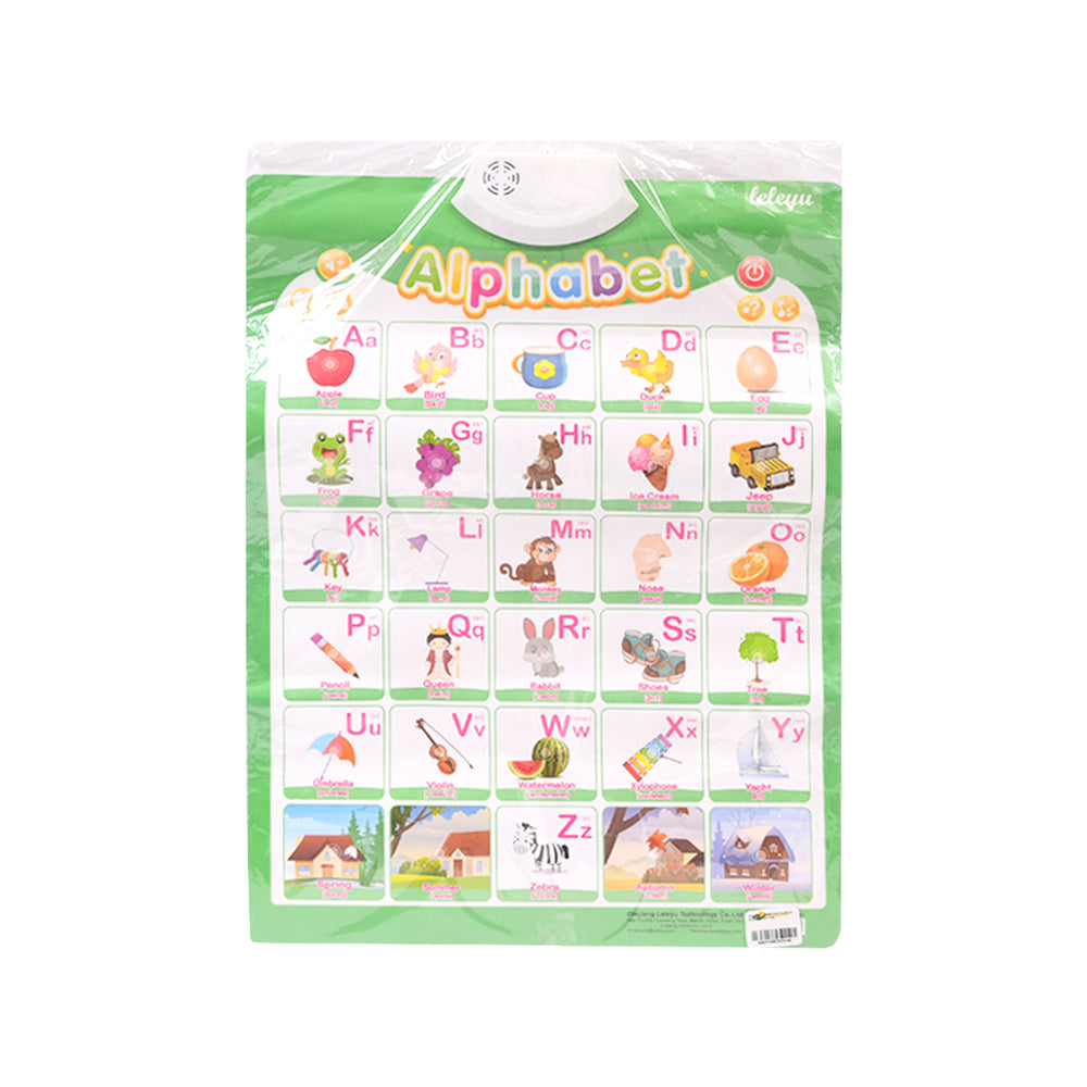 WG-9907 LEARNING TALKING POSTER ASST Z.B