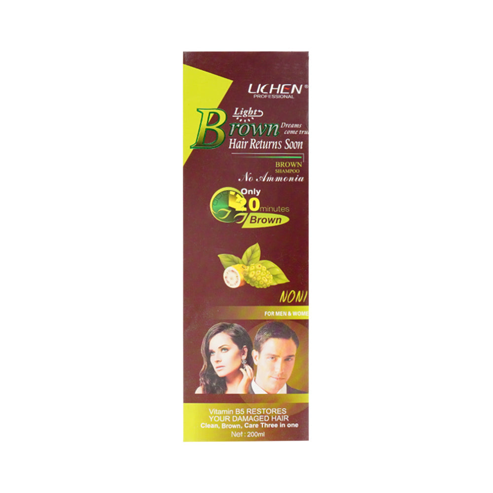 LICHEN LIGHT BROWN HAIR RETURS SHAMPOO 200ML