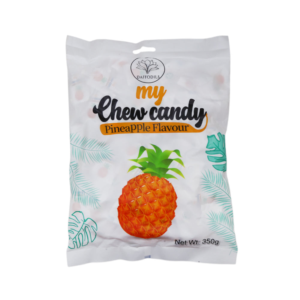 DAFFODILS MY CHEW CANDY PINEPPLE 350 GM