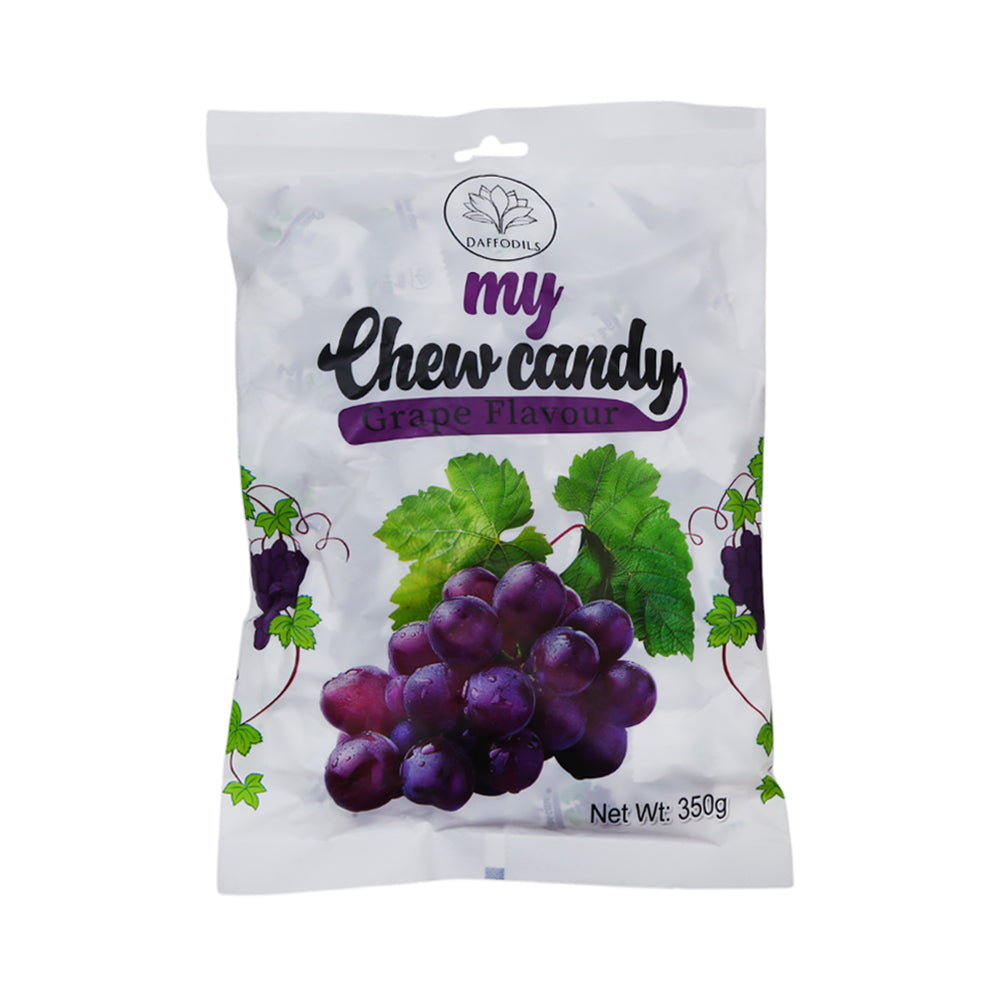 DAFFODILS MY CHEW CANDY GRAPE 350 GM