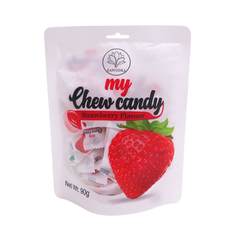 DAFFODILS MY CHEW CANDY STRAWBERRY 90 GM