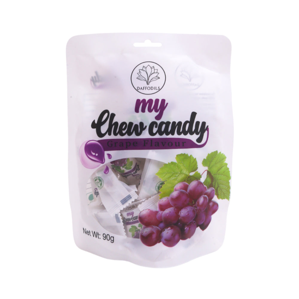 DAFFODILS MY CHEW CANDY GRAPE 90 GM