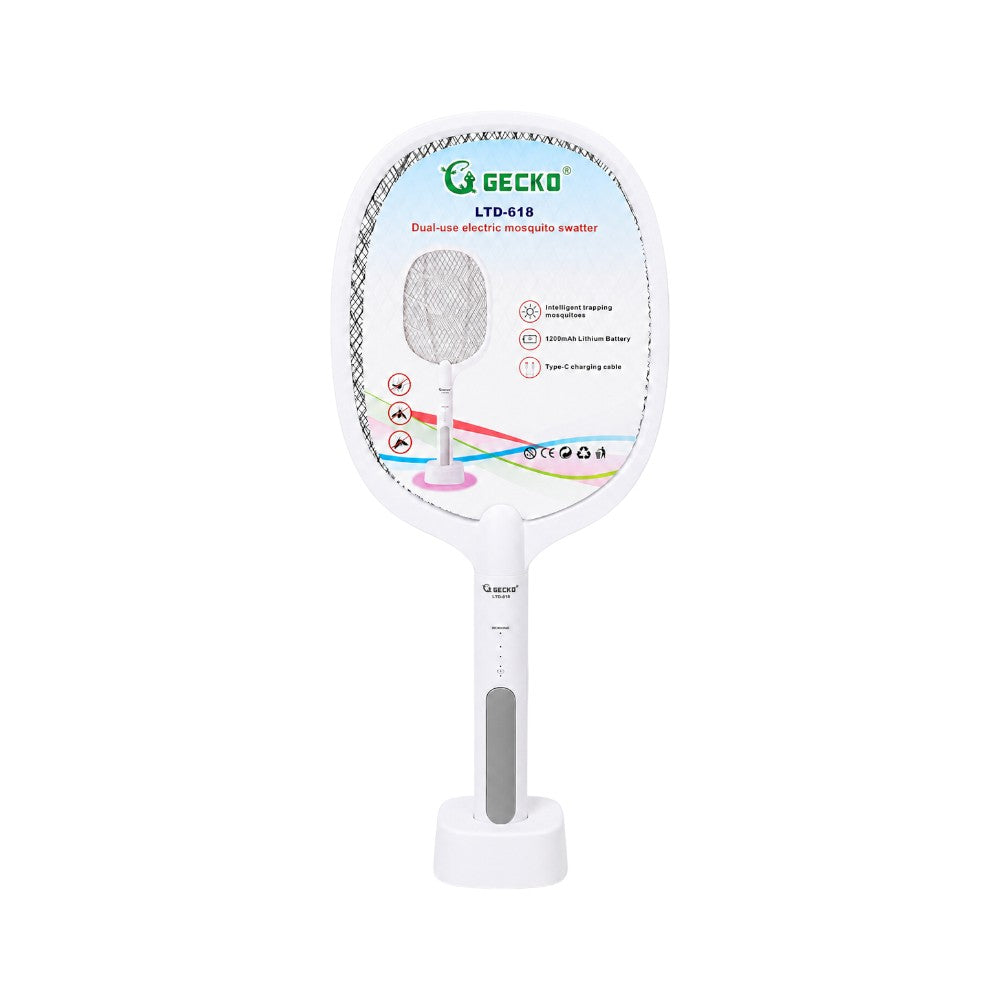 GECKO MOSQUITO RACKET IR LTD-618