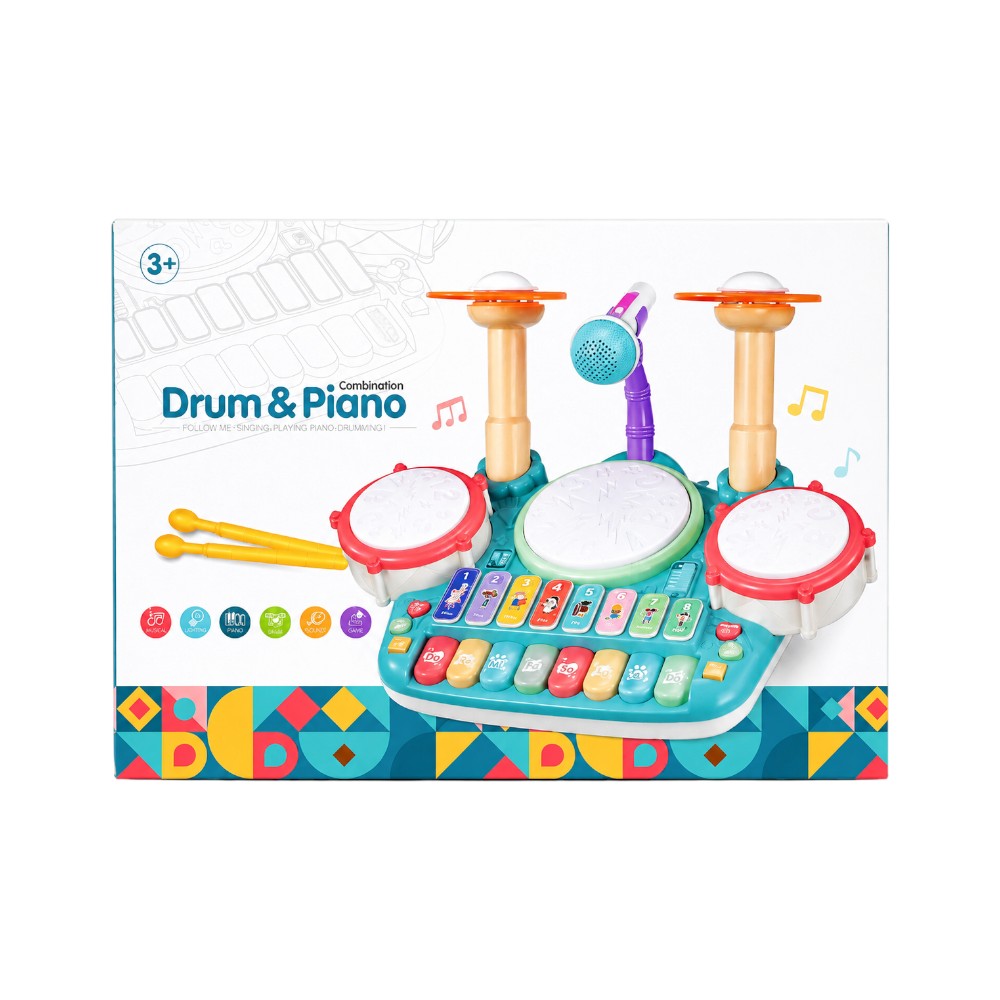 CY-7059B DRUM & PIANO SET IR