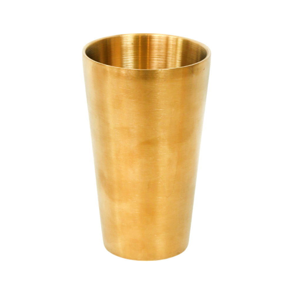 GLASS STEEL GOLDEN PLAIN 1012 (Pack of 6)