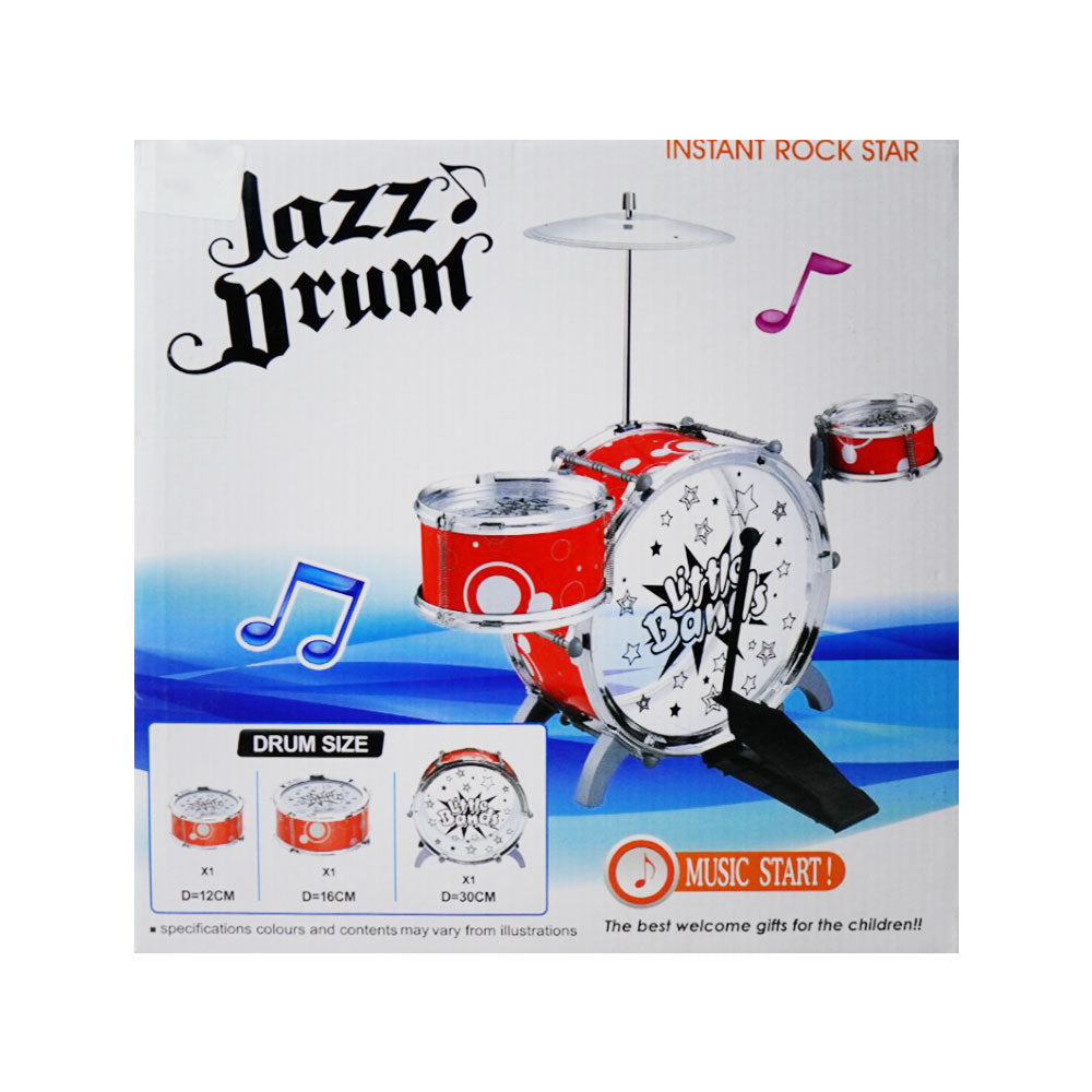 669-24 ROCK BAND JAZZ DRUM