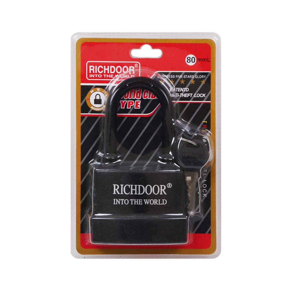 RICHDOOR PAD LOCK 80 MML IR RD-GTK80L/M114-121