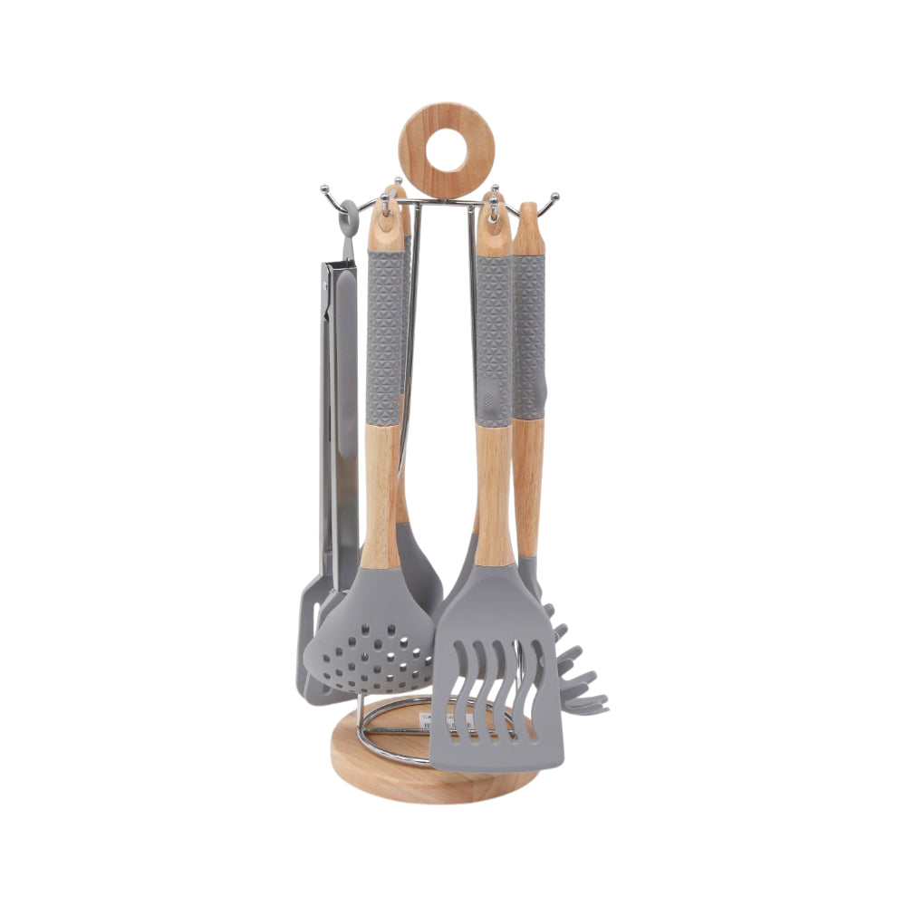 KITCHEN SPOON SET 7PC SILICONE IR ZW-1039/E37-42