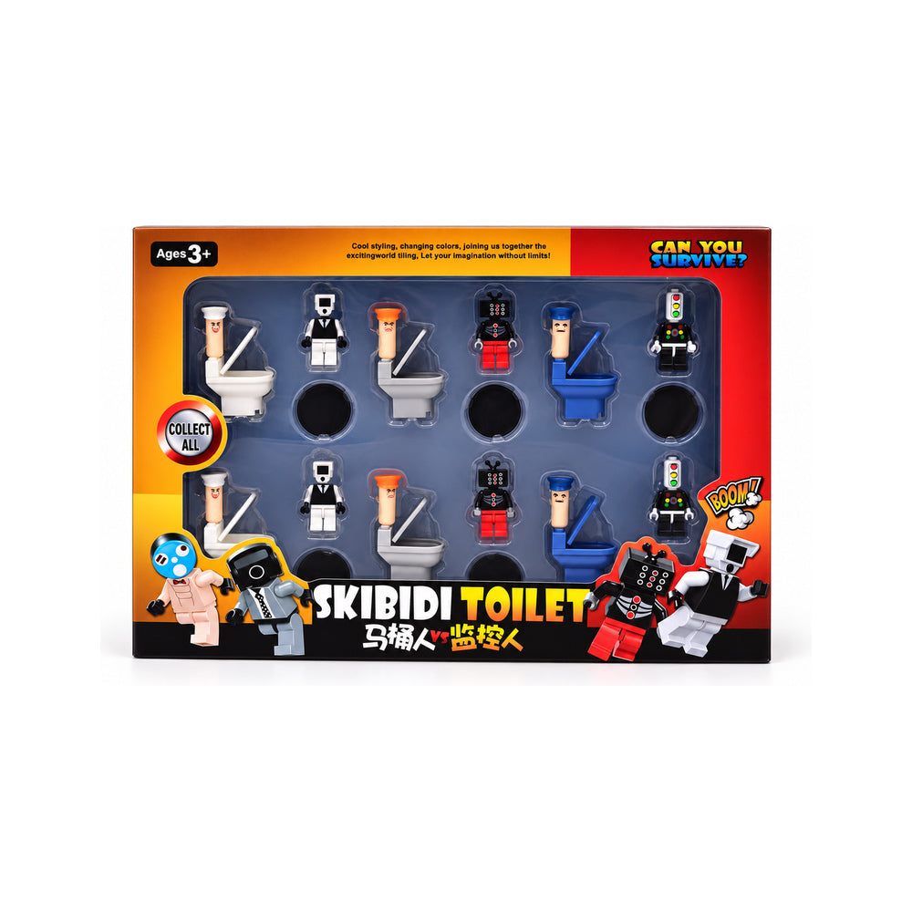 95599 TOILET MAN VS SURVEILLANCE MAN FIGURE A.I
