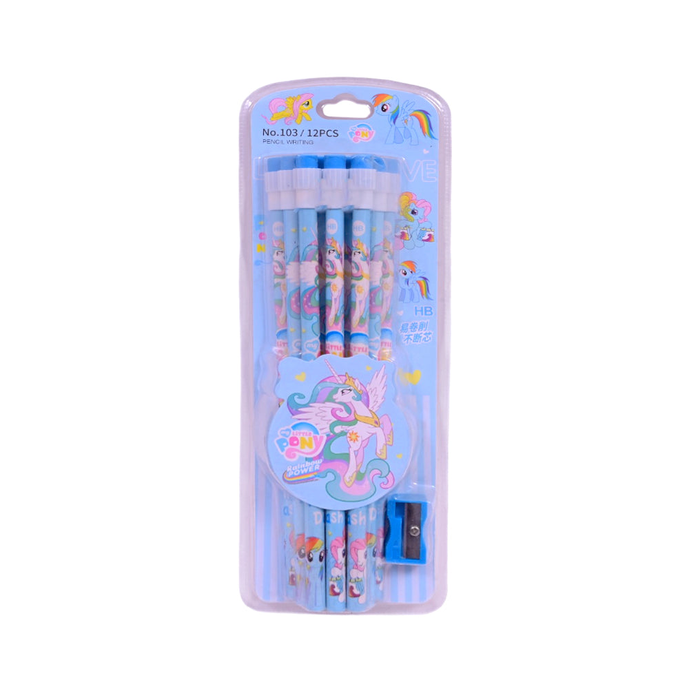 LC103 LITTLE PONY PENCILE 12PCS PACK