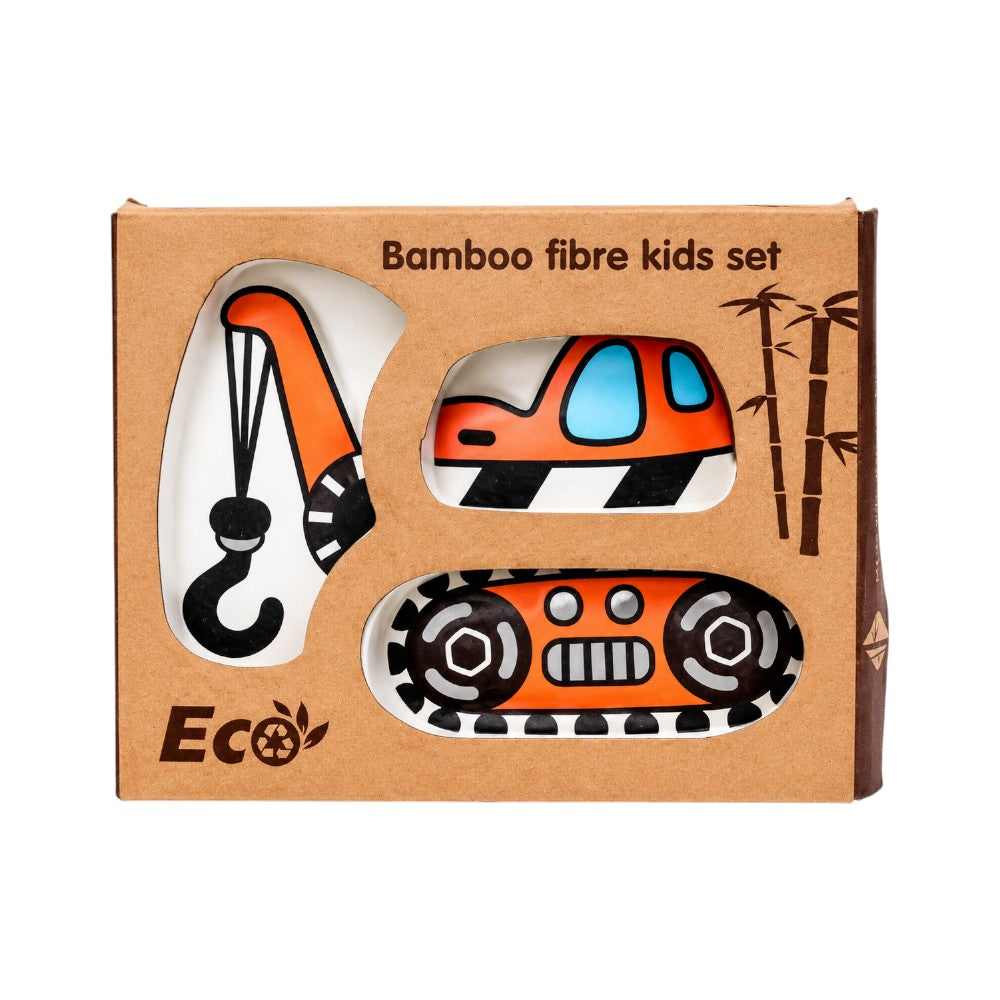 668 BAMBOO FIBER DINERWARE SET ASST IR