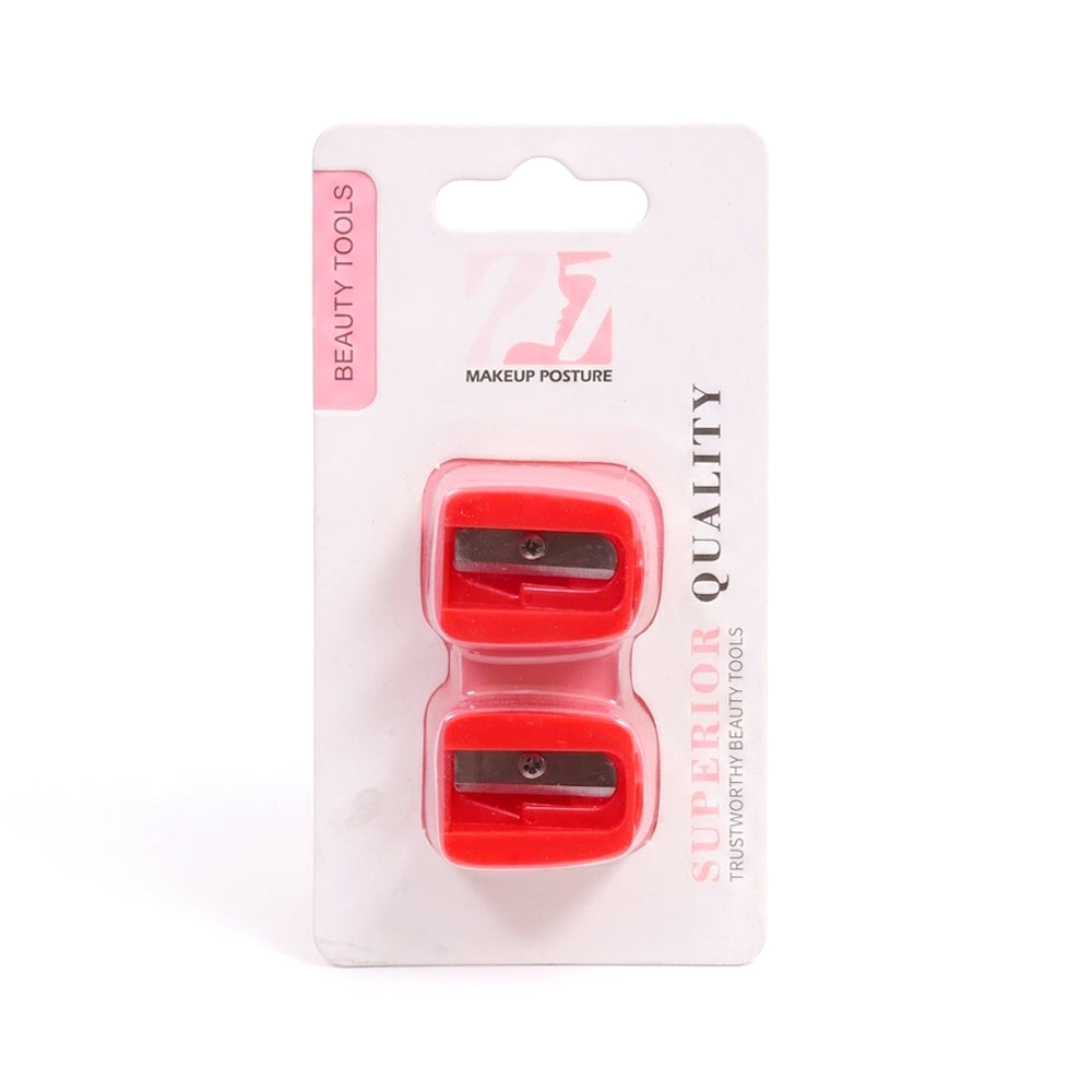 MAKEUP POSTURE PLASTIC SHARPNER 2PC