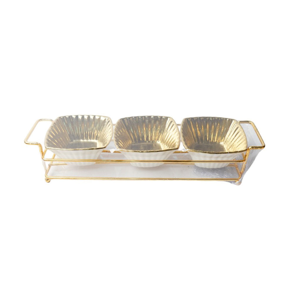 BOWL SET 3PC PORCELAIN IR S201