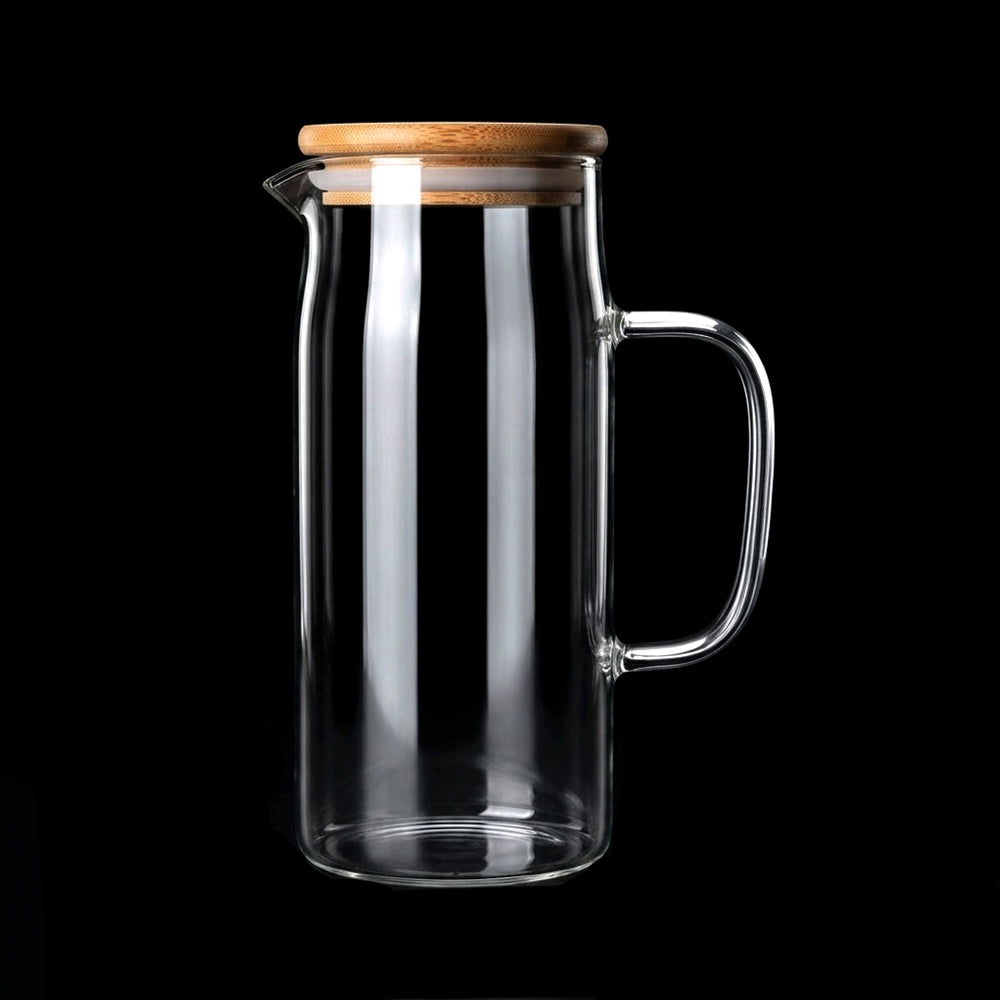 JUG WITH WOODEN LID 1.0 LTR BG45097