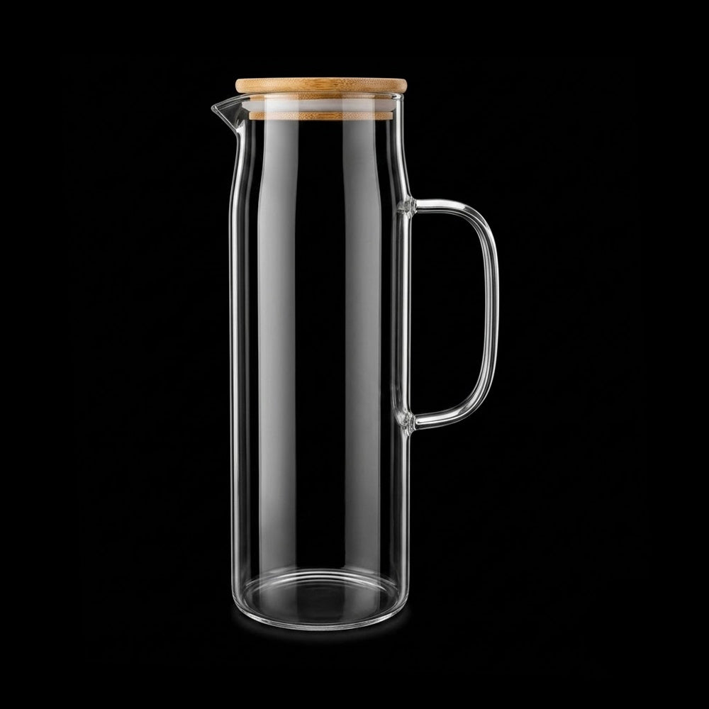 JUG WITH WOODEN LID 1.5 LTR BG45099