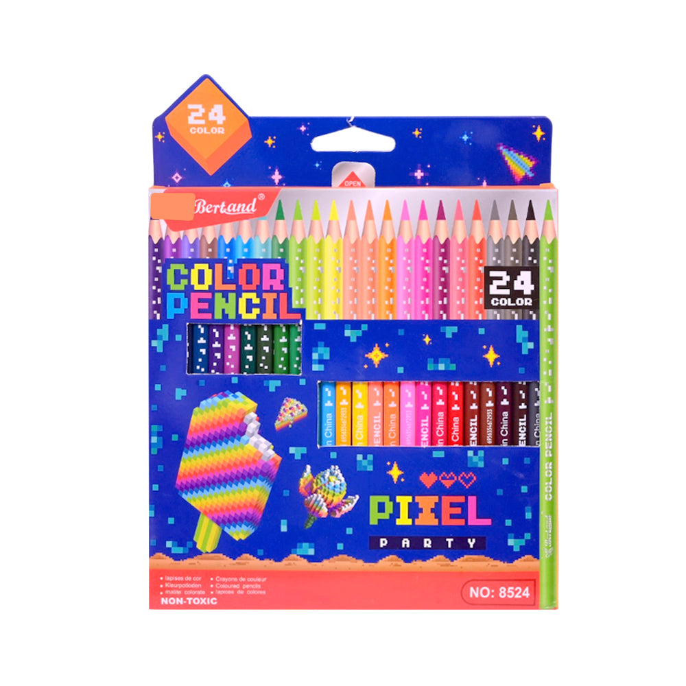 8524 PARTY COLOR PENCIL 24 CLR Z.B