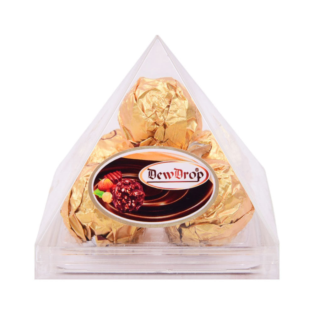 DEW DROP PEANUT CHOCOLATE PYRAMID P05G 63 GM