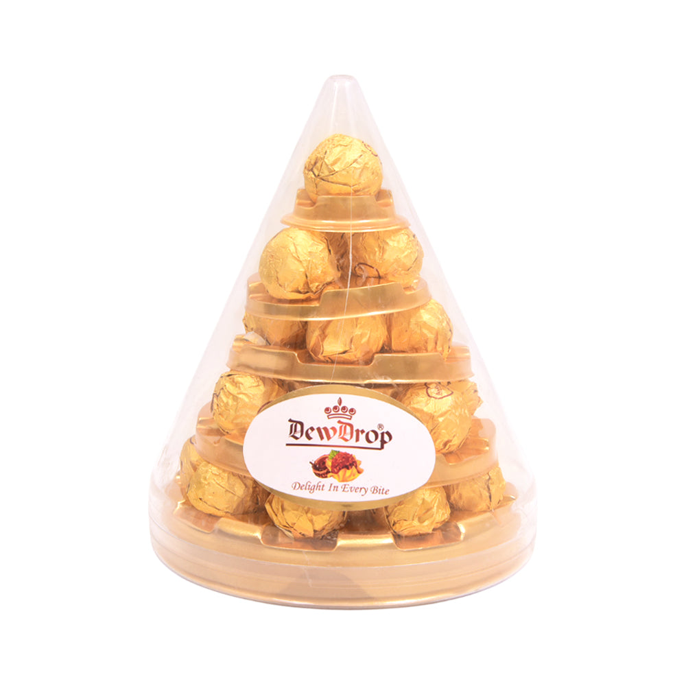 DEWDROP PEANUT CHOCOLATE CONE GOLD P24G-P 300 GM