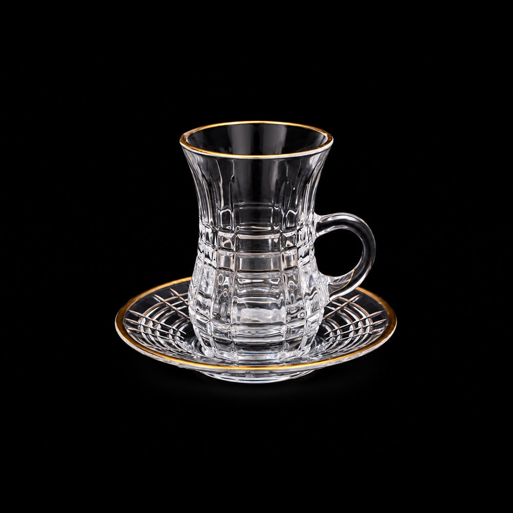 KEHWA CUP & SAUCER SET 6PC DELI CG101