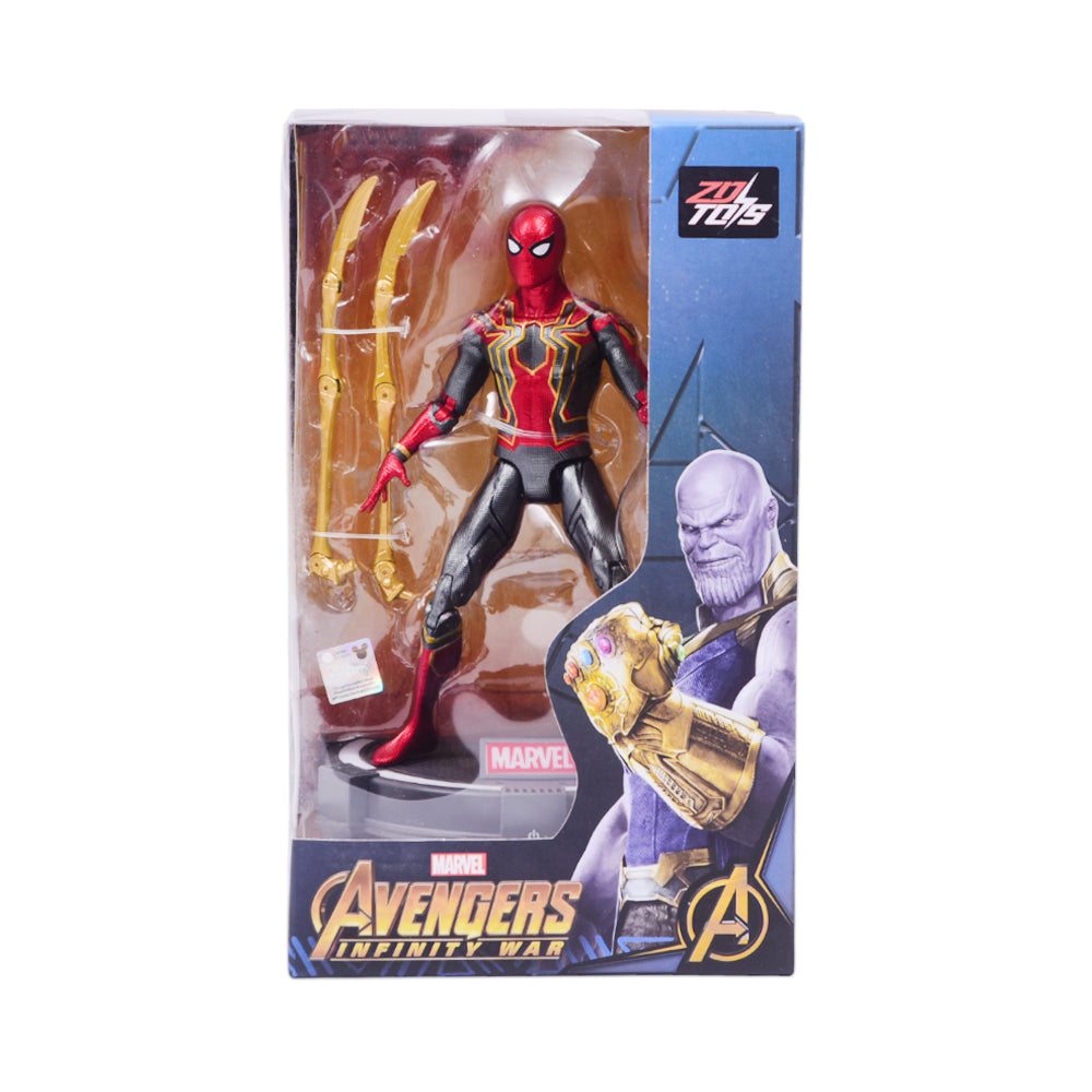 1606-12 IRON SPIDERMAN WITH LUMINOUS STAND FIGURE A.I