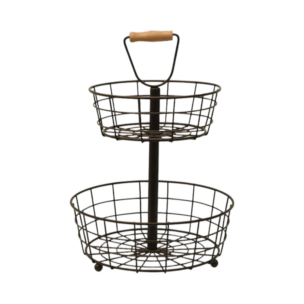 FRUIT BASKET 2 TIRE LXG28