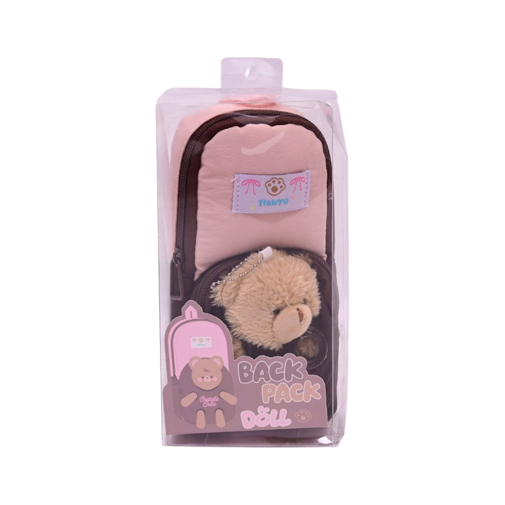 25199 PENCIL POUCH  BACK PACK DOLL  IR