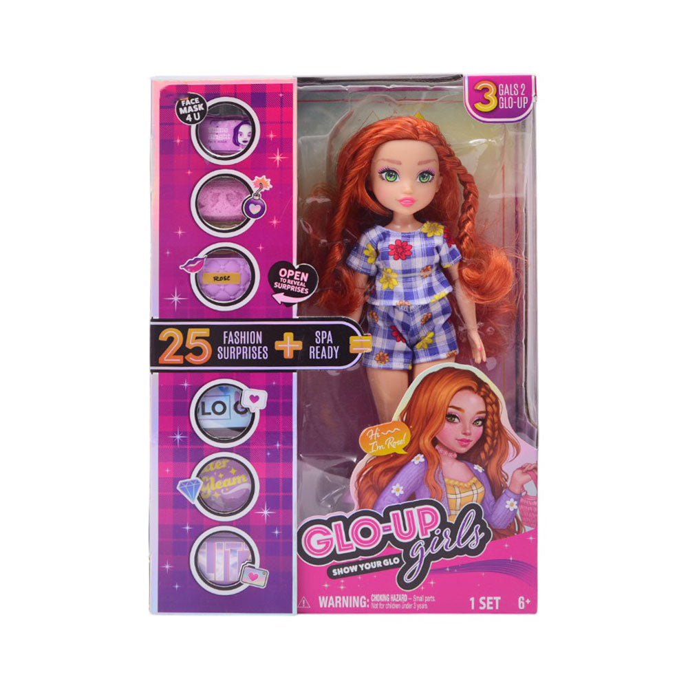 GP106 GLO-UP GIRL DOLL 25 SURPRISES A.I
