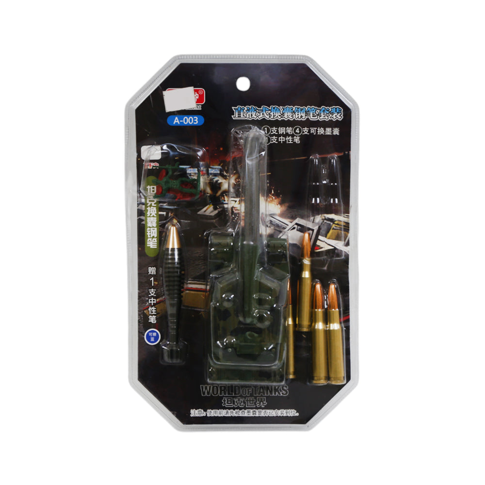 A-003 TANK INK PEN SET A.M
