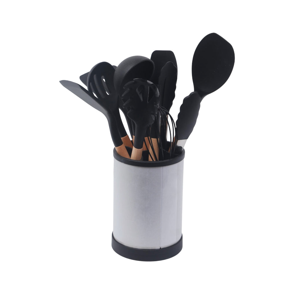 KITCHEN SPOON SET 12PC SILICONE IR PT266/E55-59