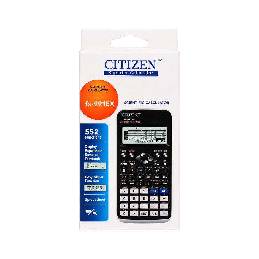 FX-991EX CITIZEN SCIENTIFIC CALCULATOR IR