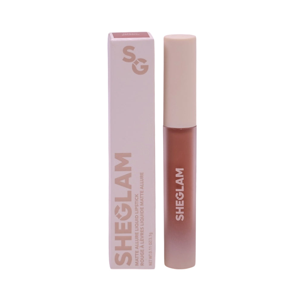 SHEGLAM MATTE ALLURE LIQUID LIPSTICK NAKED BRUNCH 3.1G