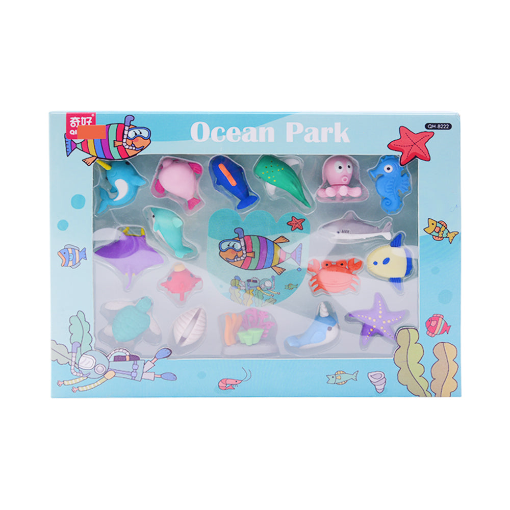 FANCY ERASER IN BOX ASST QH-8222 A.M