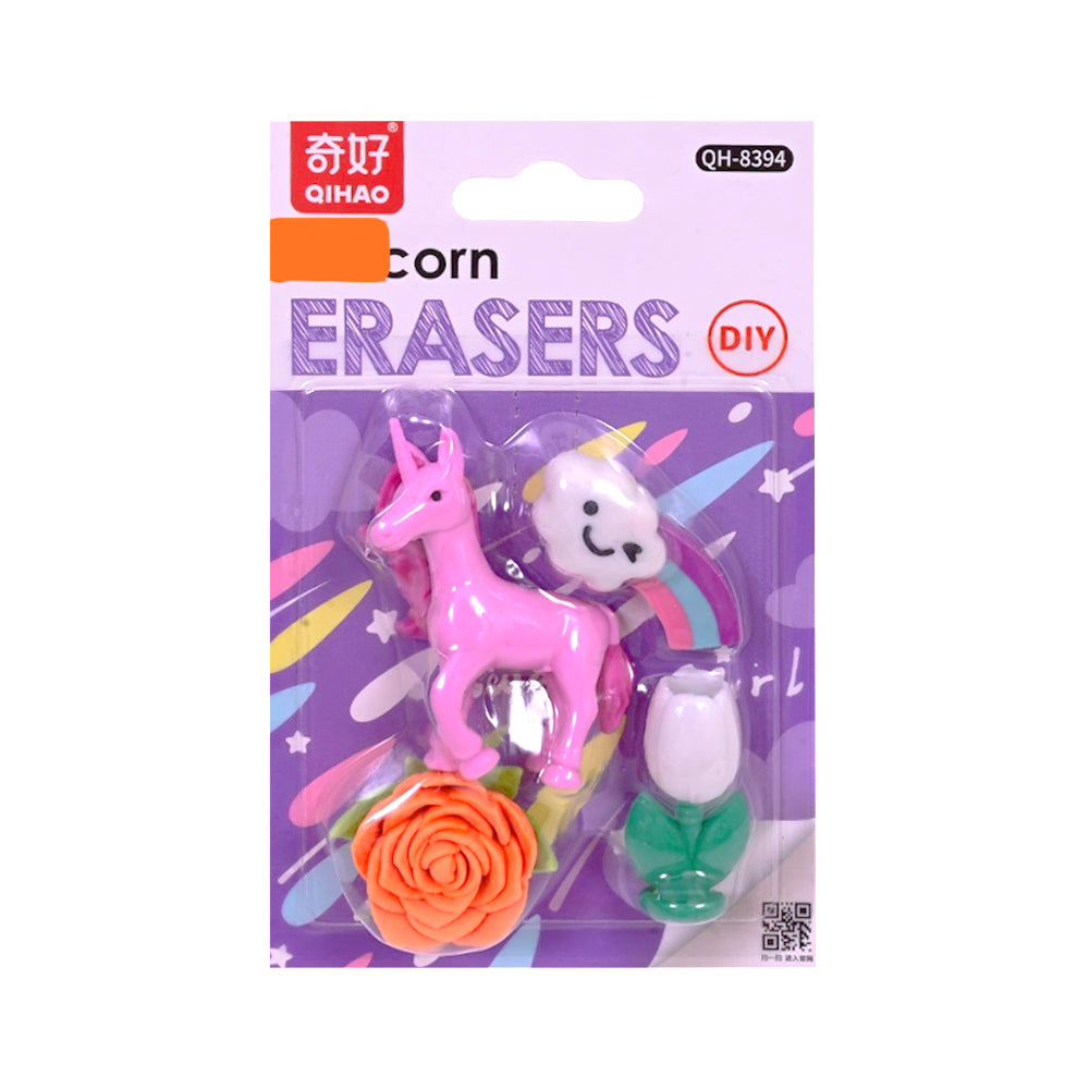QH-8394 FANCY ERASER UNICORN S.T