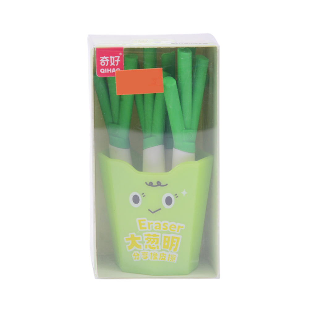 QH8621 FANCY ERASER REDDISH