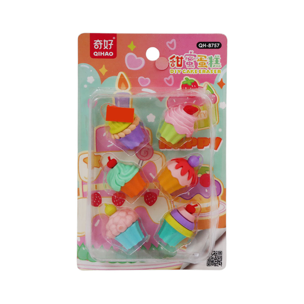 QH-8757  FANCY ERASER DIY CAKE