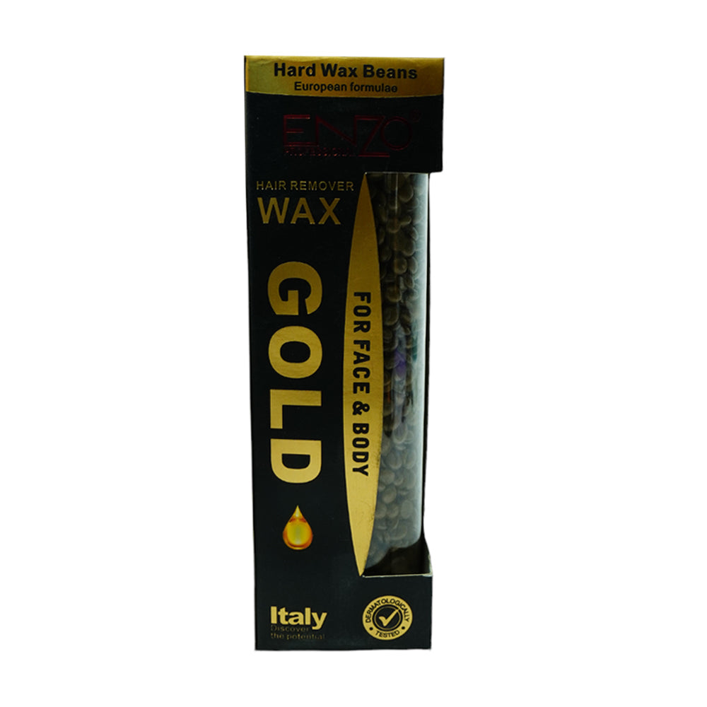 ENZO GOLD WAX BEANS IN BOTTLE 400G IR
