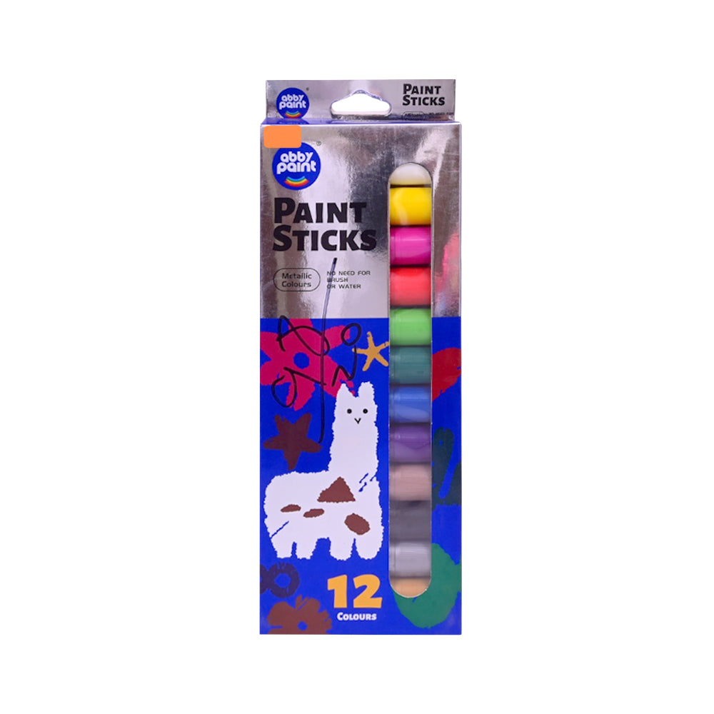 AP305-12 METALIC COLOR PAINT STICK 12PCS
