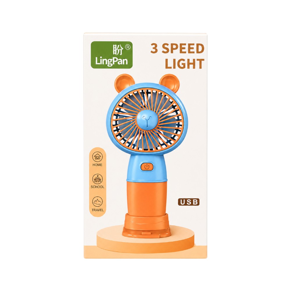 LP-609 MINI HANDHELD ELECTRIC FAN S.T