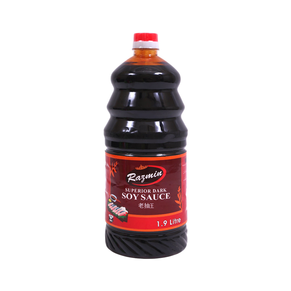 RAZMIN SOY SAUCE SUPERIOR DARK 1.9 LITTER