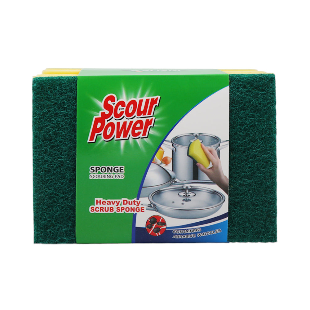 SCOUR POWER SPONGE 2PC IR 100684/G15-16