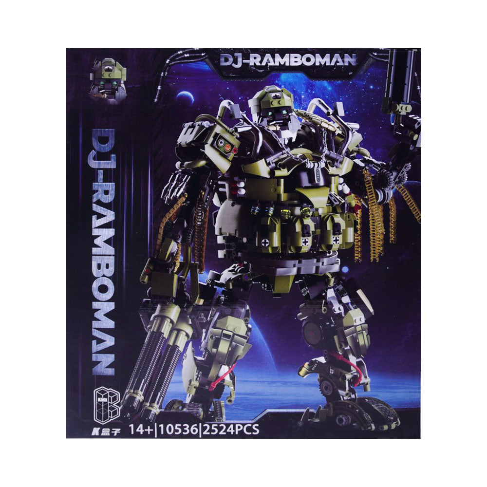 10536 DJ RAMBOMAN ROBOT BLOCK SET IR 2524PCS