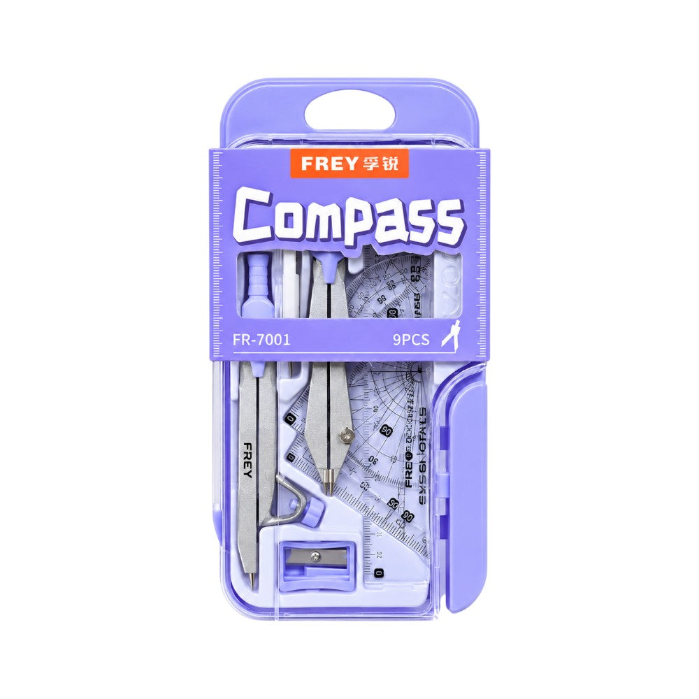 FR-7001 FERY MATAL COMPASS 9PCS SET IR