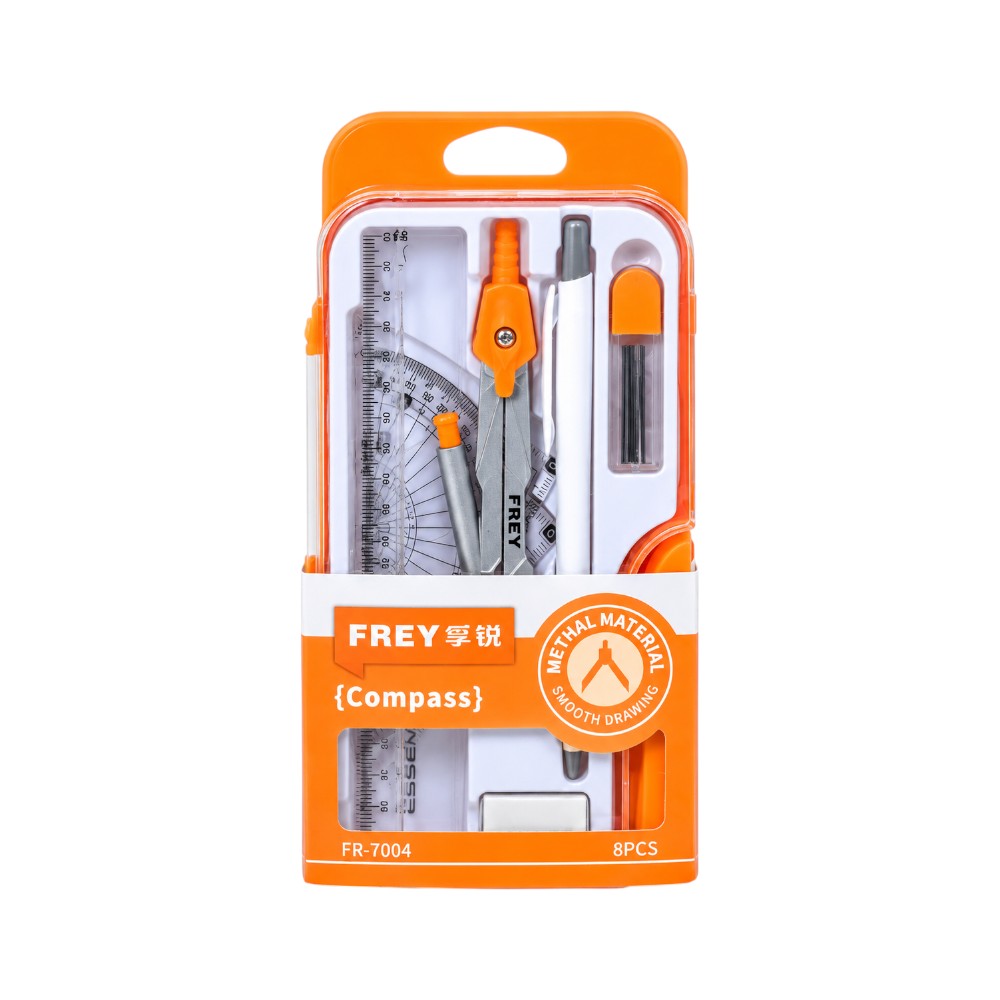 FR-7004 FERY MATAL COMPASS 8PCS SET IR