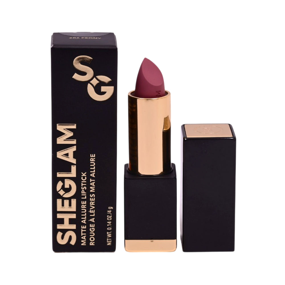 SHEGLAM MATTE ALLURE LIPSTICK PEONY 4G