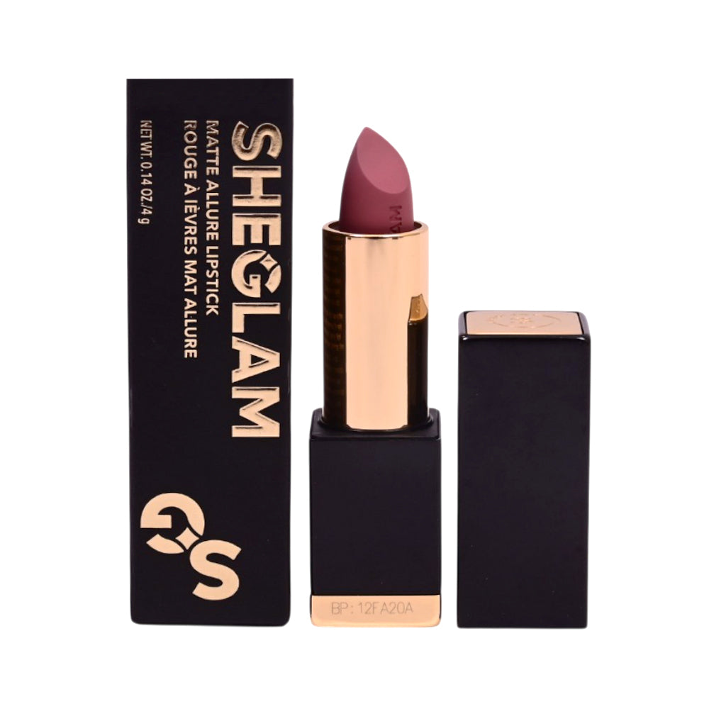SHEGLAM MATTE ALLURE LIPSTICK RENDEVOUS 4G