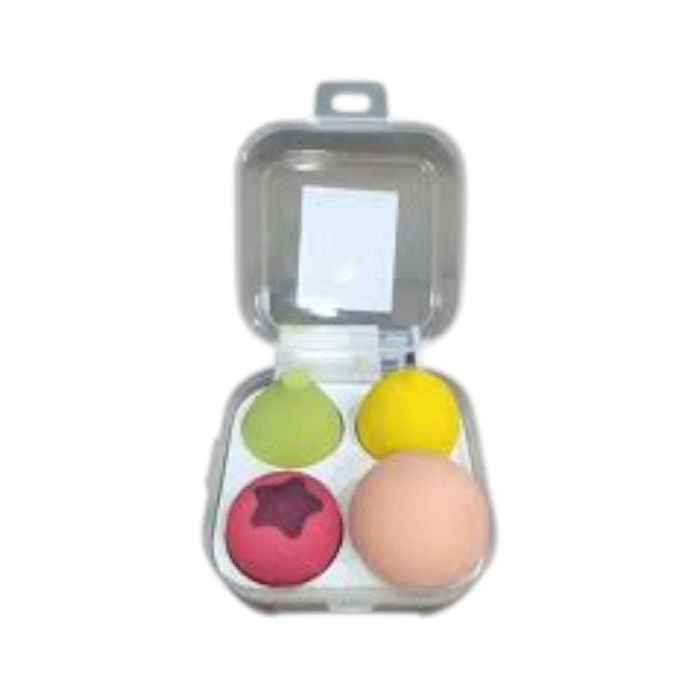 RUBY FACE FRUITS BEAUTY BLENDER 4PC SET FR04