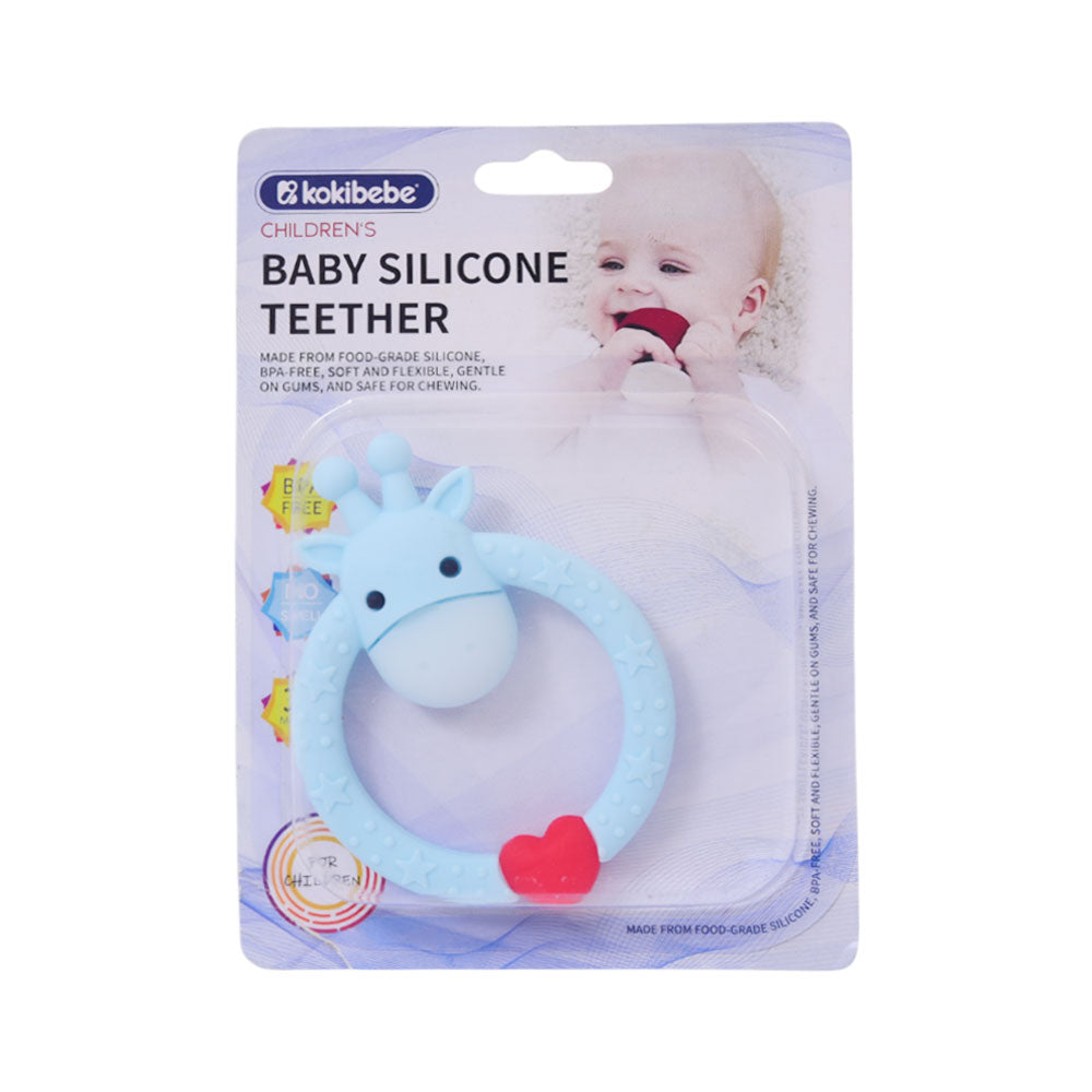 BABY SILICONE TEETHER KOKIBEBE IR JR8009