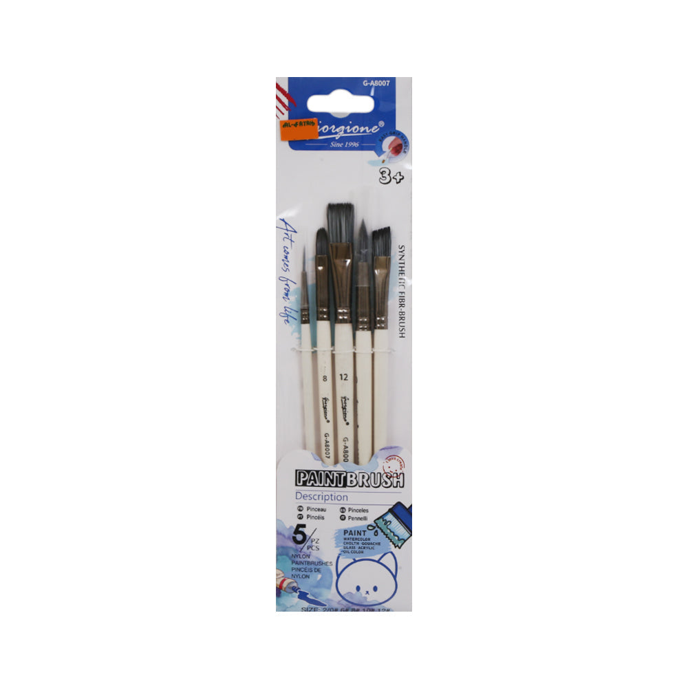 GA8007 ART PAINT BRUSH 5PC